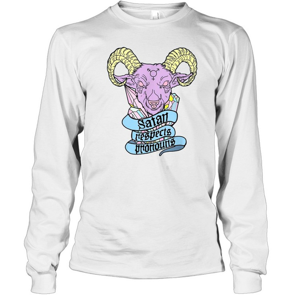Satan Respects Pronouns Shirt, Satan Shirt for Men Women, Satan Respects Pronouns Shirt for fan, Satan Respects Pronouns