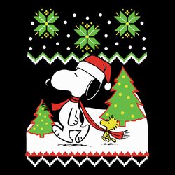 peanuts and snoopy christmas svg, silhouette svg fies