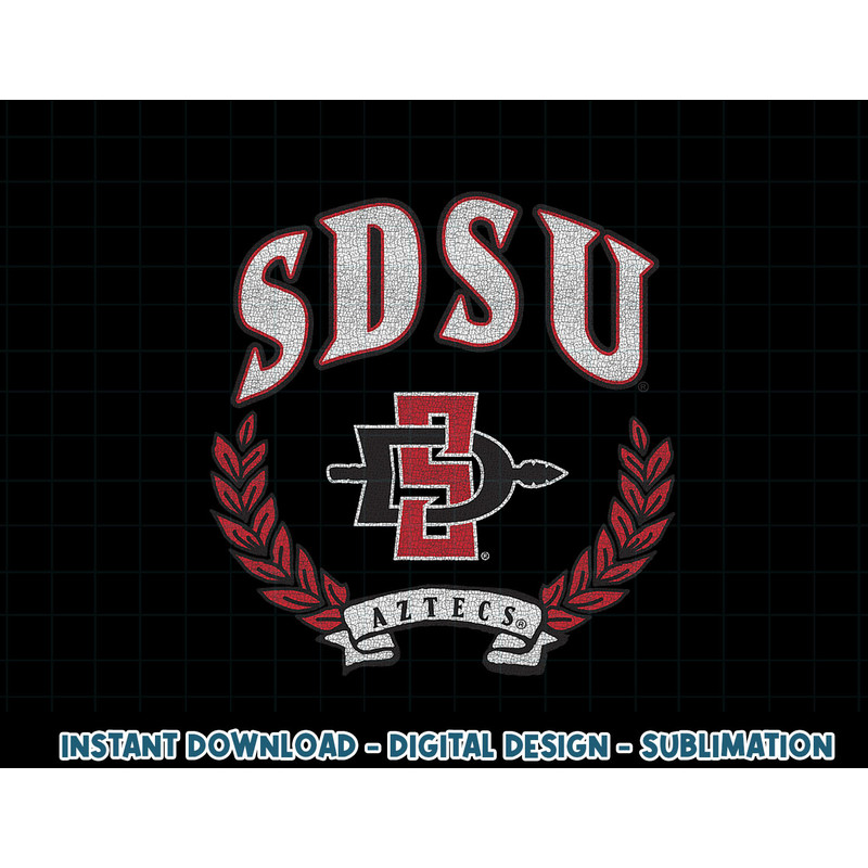 San Diego State Aztecs Victory Vintage Red .jpg