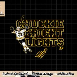 charlie mcavoy - chuckie bright lights - boston hockey png, sublimation