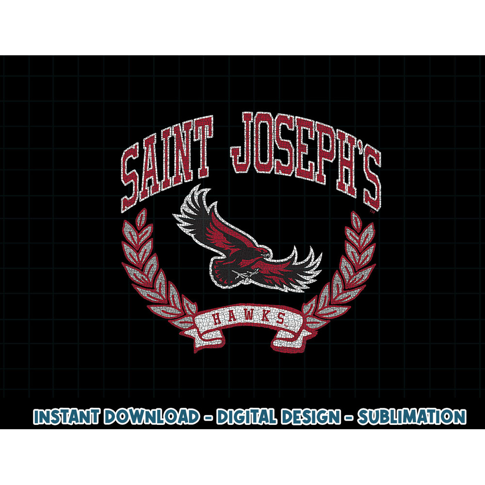 St. Joseph s Hawks Victory Vintage Gray Officially Licensed .jpg