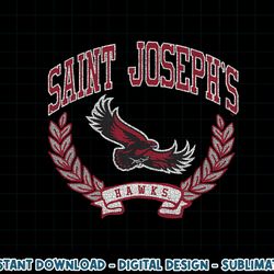 st. joseph s hawks victory vintage gray officially licensed