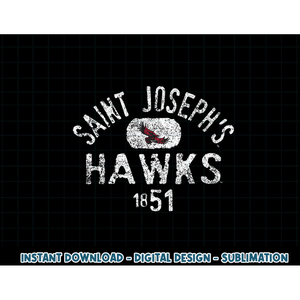 St. Joseph s Hawks Vintage 1851 Officially Licensed .jpg