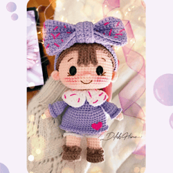Lilla: A Whimsical Amigurumi Doll for Endless Delight | Crochet Pattern PDF