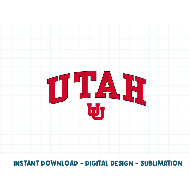 Utah Utes Arch Over Dark Heather Officially Licensed  .jpg