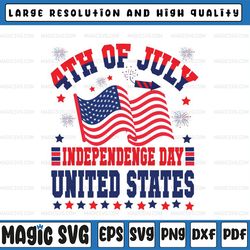 4th of july svg independence day united states svg instant download, silhouette, fourth of july svg