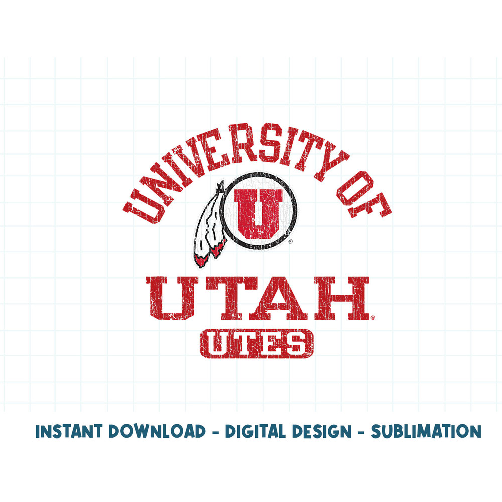 Utah Utes Vintage Favorite Logo Officially Licensed .jpg