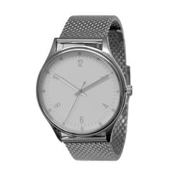 Minimalist Watch Big Size Numbers Men's Watch With Mesh Band Free Shipping Worldwide