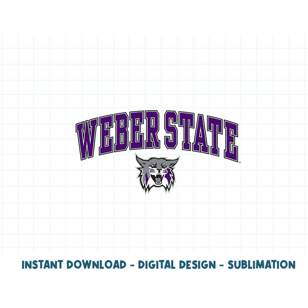 Weber State Wildcats Arch Over Officially Licensed  .jpg
