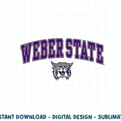 weber state wildcats arch over officially licensed