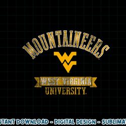 west virginia mountaineers distressed banner navy
