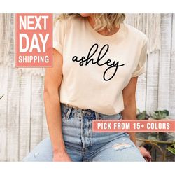 personalized name shirt gift for birthday, special birthday shirt gift, custom name t-shirt, custom best friend clothing