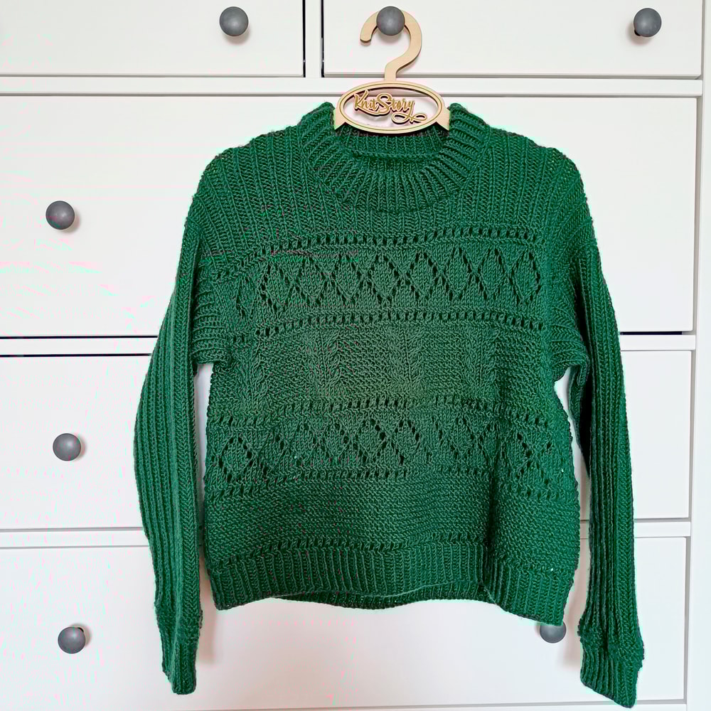 Handknit women sweater Sweaters for women Gray color sweater White color sweater Women sweaters Knit warm sweater