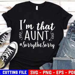 aunt funny svg, funny auntie saying svg, aunt life shirt, funny quote svg file for cricut & silhouette