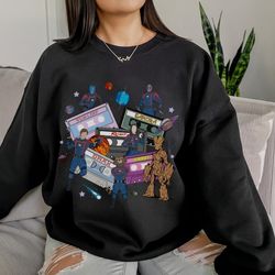 guardians galaxy vol.3 shirt, rocket raccoon shirt, baby groot shirt, disney family shirt, marvel movie 2023 shirt