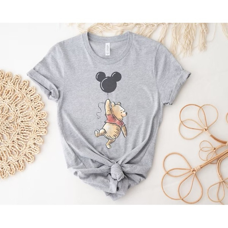Vintage Disney Winnie The Pooh Shirt, Disney Shirt for Women Men, Disneyland T-Shirt, Disney Shirt, Disney World Shirt