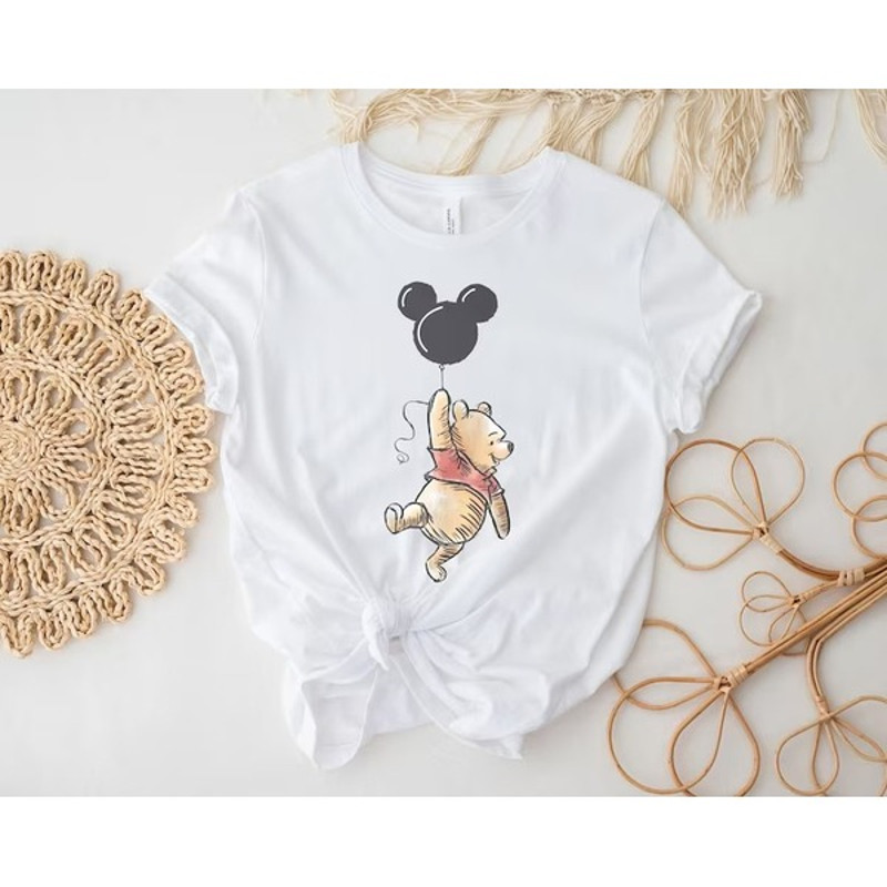Vintage Disney Winnie The Pooh Shirt, Disney Shirt for Women Men, Disneyland T-Shirt, Disney Shirt, Disney World Shirt