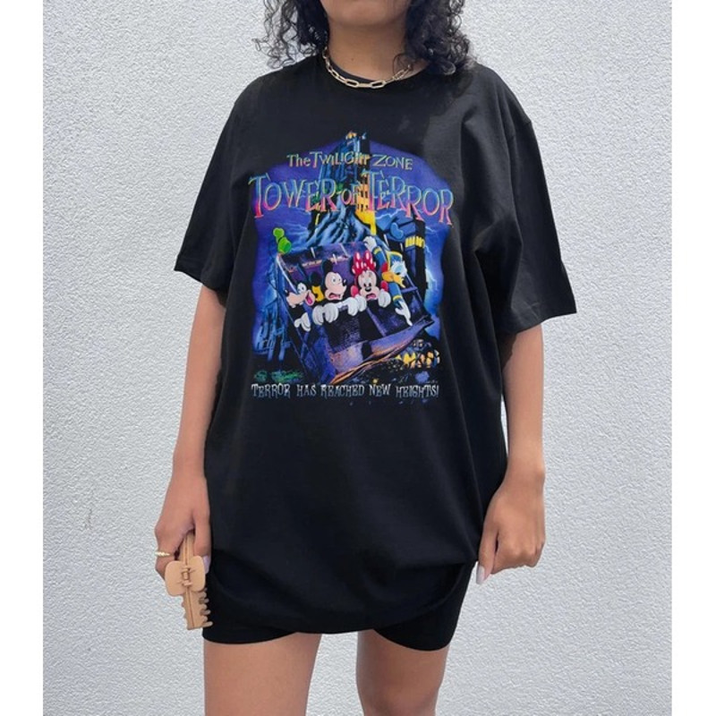 Vintage The Twilight Zone Shirt, Disney World Shirt, Disney Shirt, Disneyland Tee, Mickey and Friends Shirt