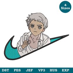 Nike Anime Inspired Embroidery Designs, Machine Embroidery Design 4 Size, Anime Embroidery Files Pes Dst, Digital File