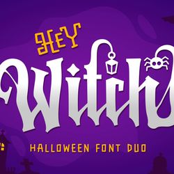 hey witch font