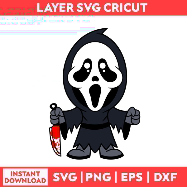 Scream Svg, Scream Halloween Svg, Horror Movie Svg, Horror S | Inspire ...