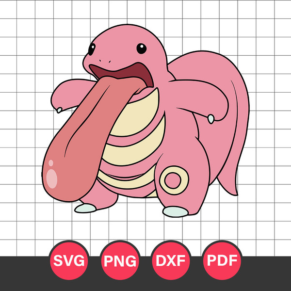 Likitung Svg, Pokemon Characters Svg, Pokemon Svg, Anime Svg Inspire