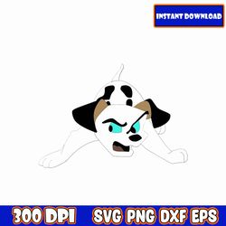 101 dalmatians silhouette svg outline bundle svg download
