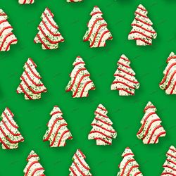 chritmas cakes 27 seamless tileable repeating pattern