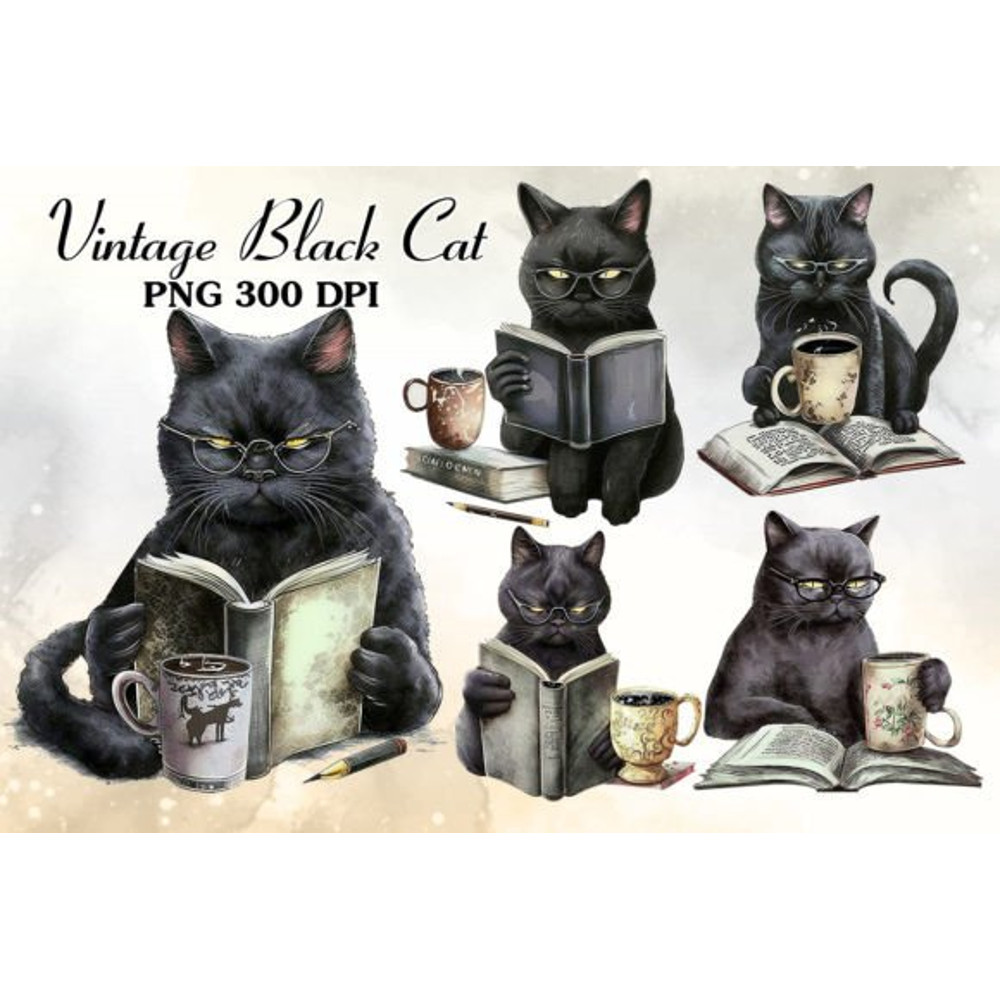 Vintage-Black-Cat-Reading-Book-Clipart-Graphics-64806116-1-1-580x387.jpg