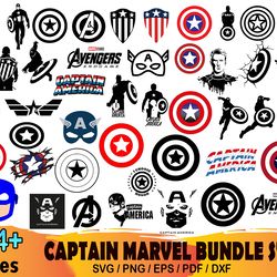 44 captain america bundle svg, marvel svg, avengers svg