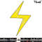 Kids Marvel Ms. Marvel Lightning Bolt Icon Kids Graphic png, sublimation .jpg