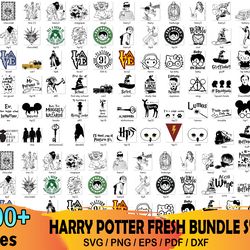 100 harry potter fresh bundle, harry potter svg, hogwarts svg
