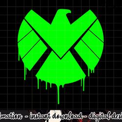 marvel agents of s.h.i.e.l.d. green dripping ooze png, sublimation