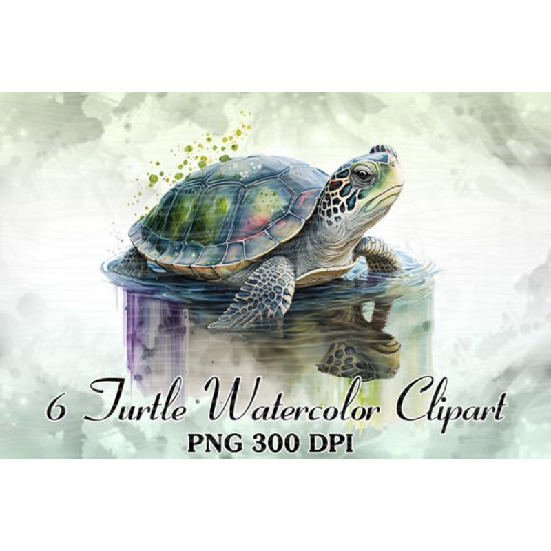 Cute-Turtle-Colorful-Watercolor-ClipArt-Graphics-60580695-7-580x387.jpg