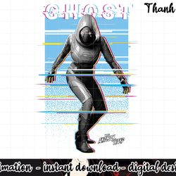 marvel ant-man & the wasp ghost glitch intro graphic