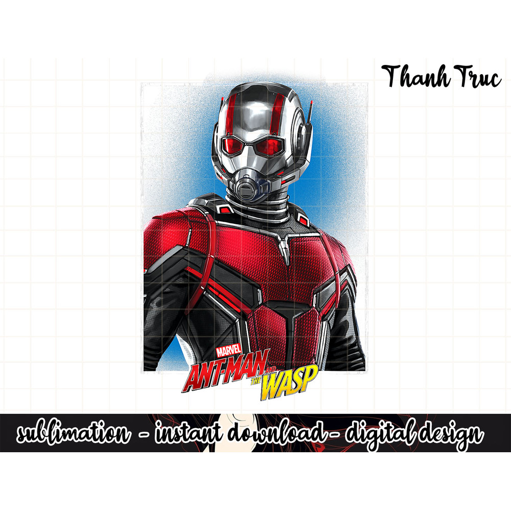 Marvel Ant-Man & The Wasp Grungy Portrait Graphic png, sublimation .jpg