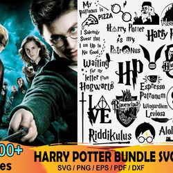 1000 harry potter svg bundle, harry potter svg, harry potter clipart