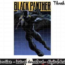marvel avengers black panther classic portrait