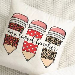 one loved teacher svg png sublimation