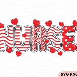 free plaid nurse valentine svg png