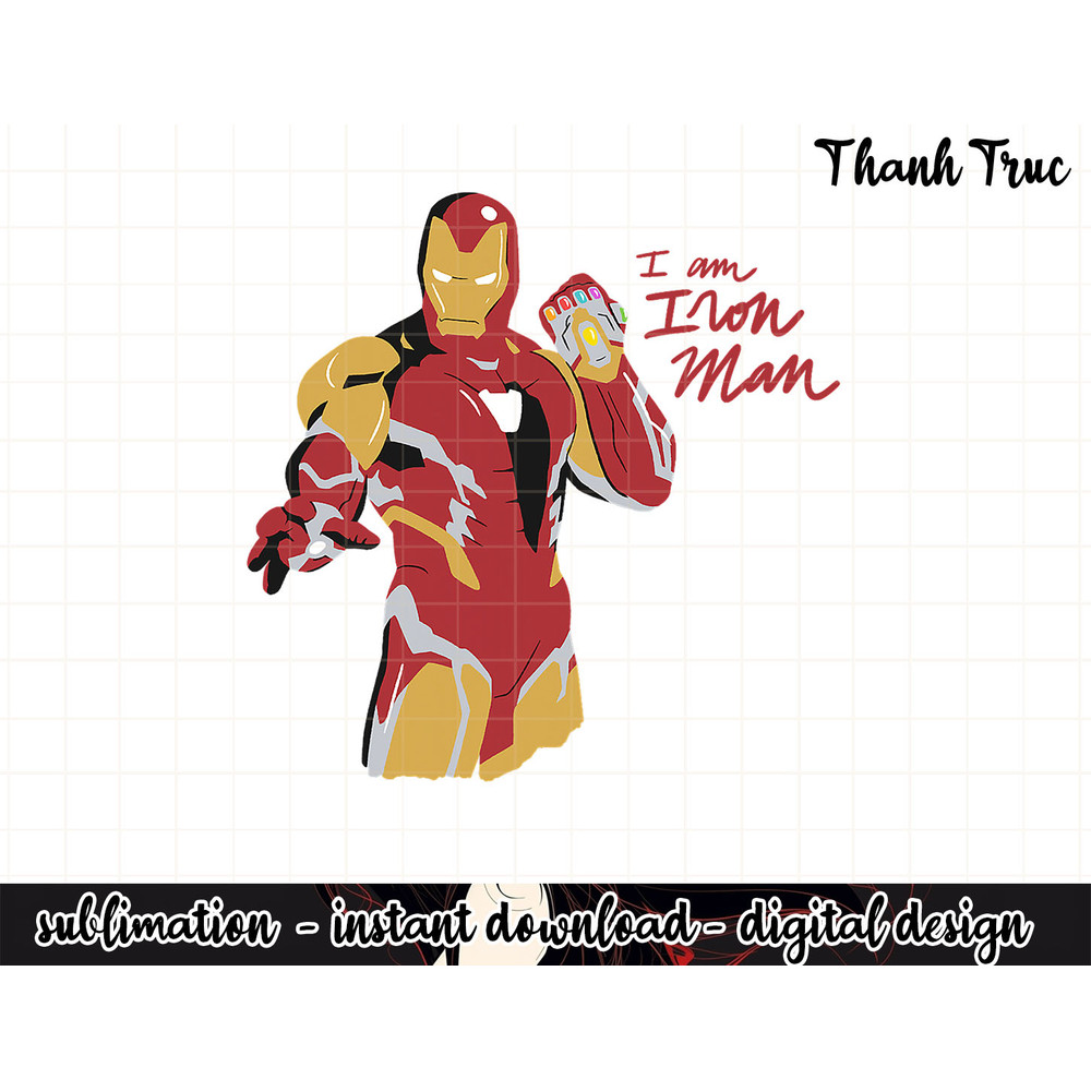 Marvel Avengers Endgame Iron Man Scribbles .jpg