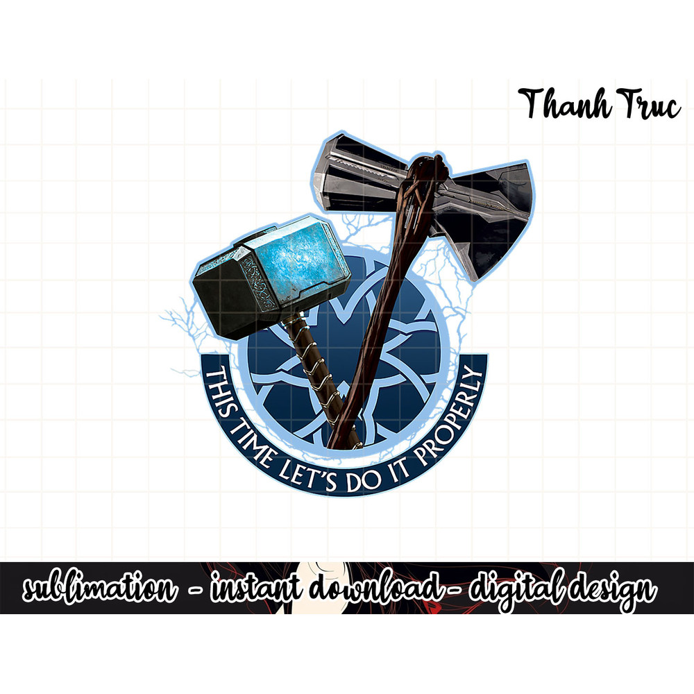 Marvel Avengers Endgame Mjolnir Stormbreaker .jpg