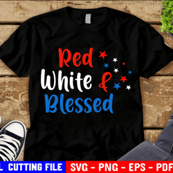 red white and boujee svg, patriotic shirt svg, baby girl bows us flag, sassy svg cut file for cricut & silhouette