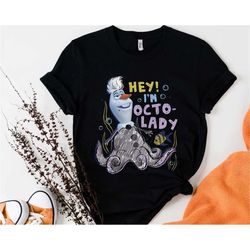 Disney Olaf Presents Ursula Costume Sketch T-Shirt Unisex T-shirt Birthday Shirt Gift For Men Women Kid Hoodie Sweatshir