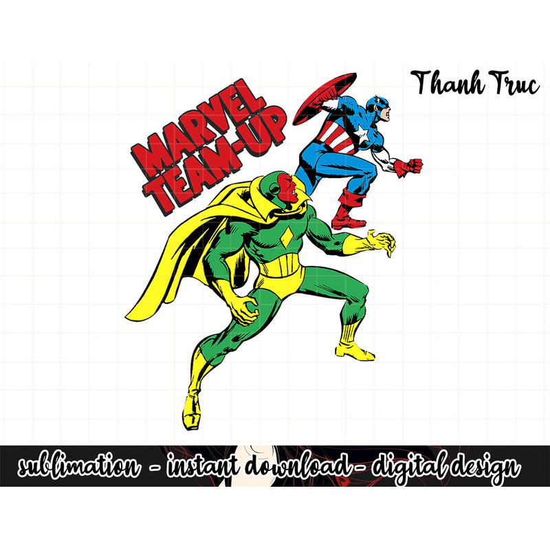 Marvel Captain America & Vision Team-Up .jpg
