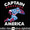 Marvel Captain America Patriotic Retro Comic Graphic png, sublimation  .jpg