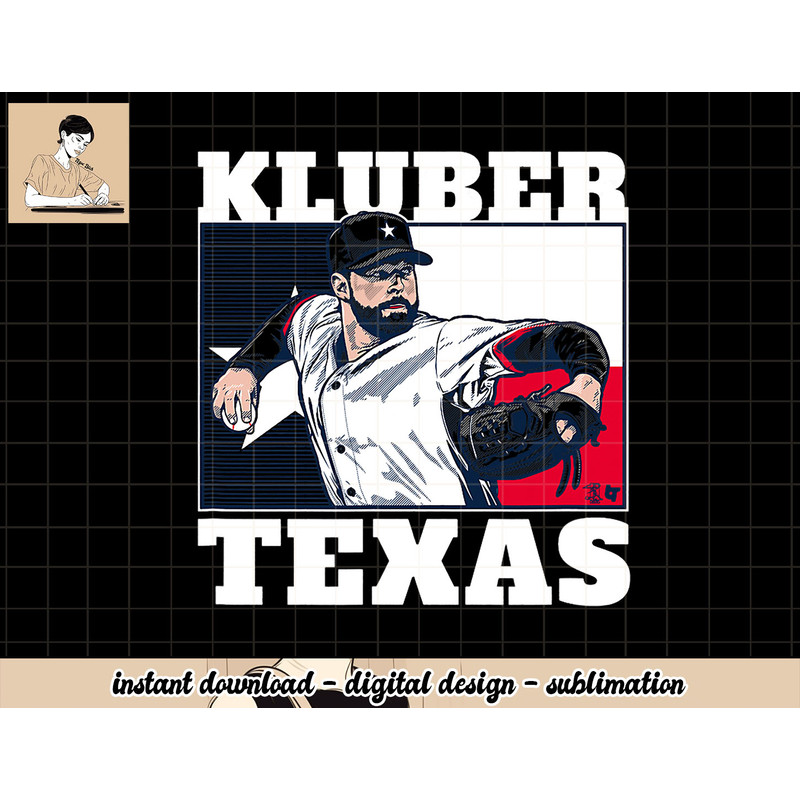 Officially Licensed Corey Kluber - Texas Kluber png, sublimation.jpg