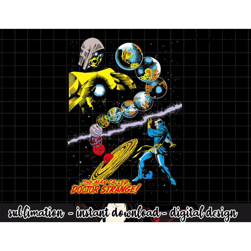 Marvel Comics Retro Doctor Strange Vintage Celestial Logo .jpg