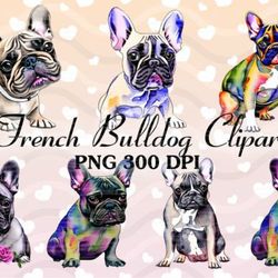 french bulldog sublimation clipart png