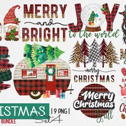9 designs christmas sublimation png bundle, christmas gnome png